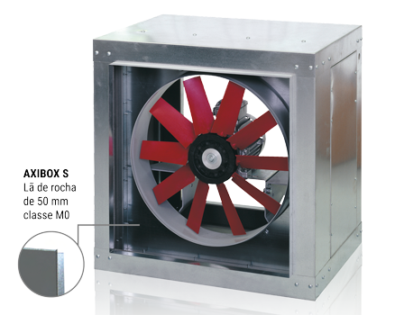 Caixa de ventilação - Novovent Axi Box