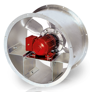 Ventilador em linha - Novovent Axitub Piros