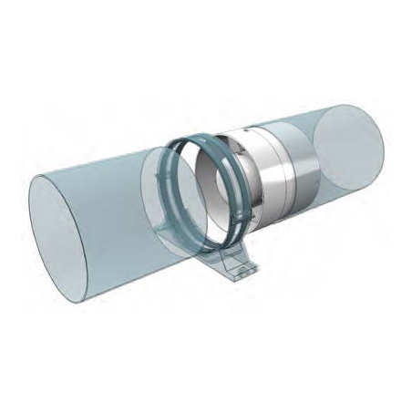 Caixa de ventilação - Novovent Axi Box Solid